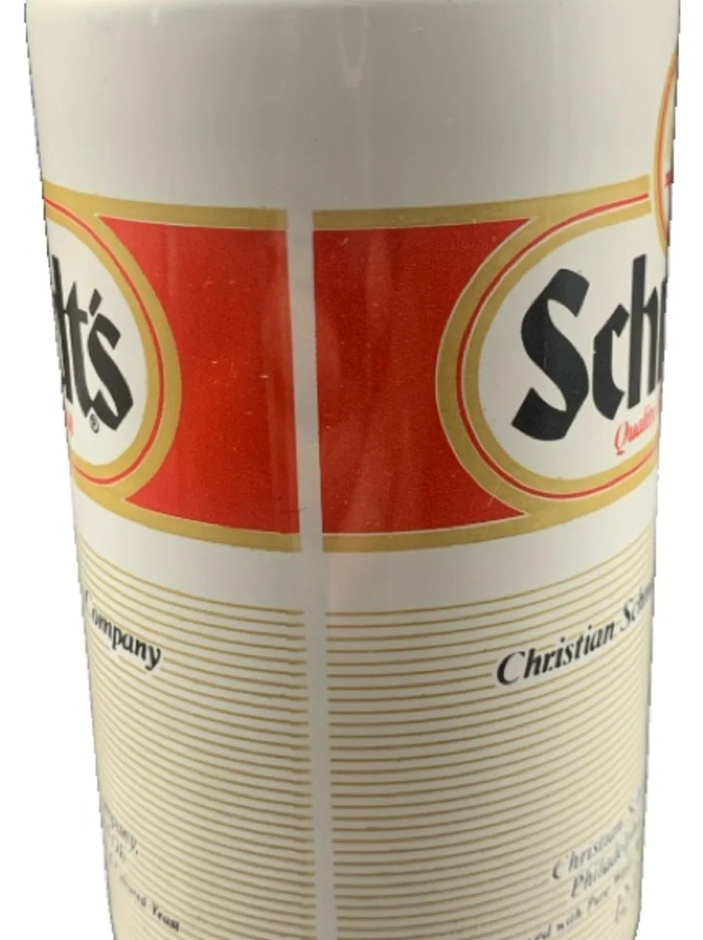 Vintage Beer Can Schmidt's Christian Schmidt Brewing Pull Tab Empty